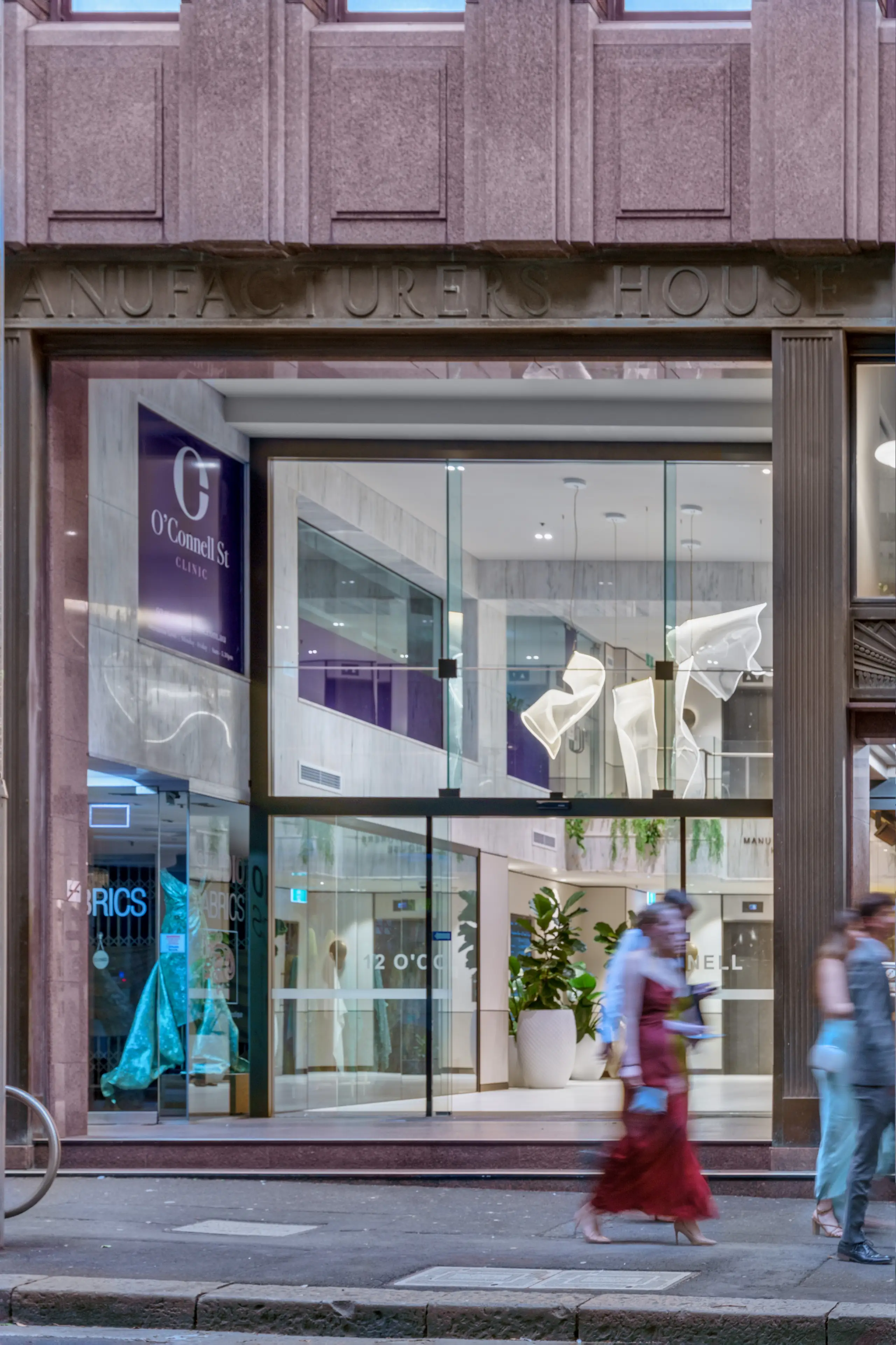 12 O'Connell foyer upgrade models, Sydney
