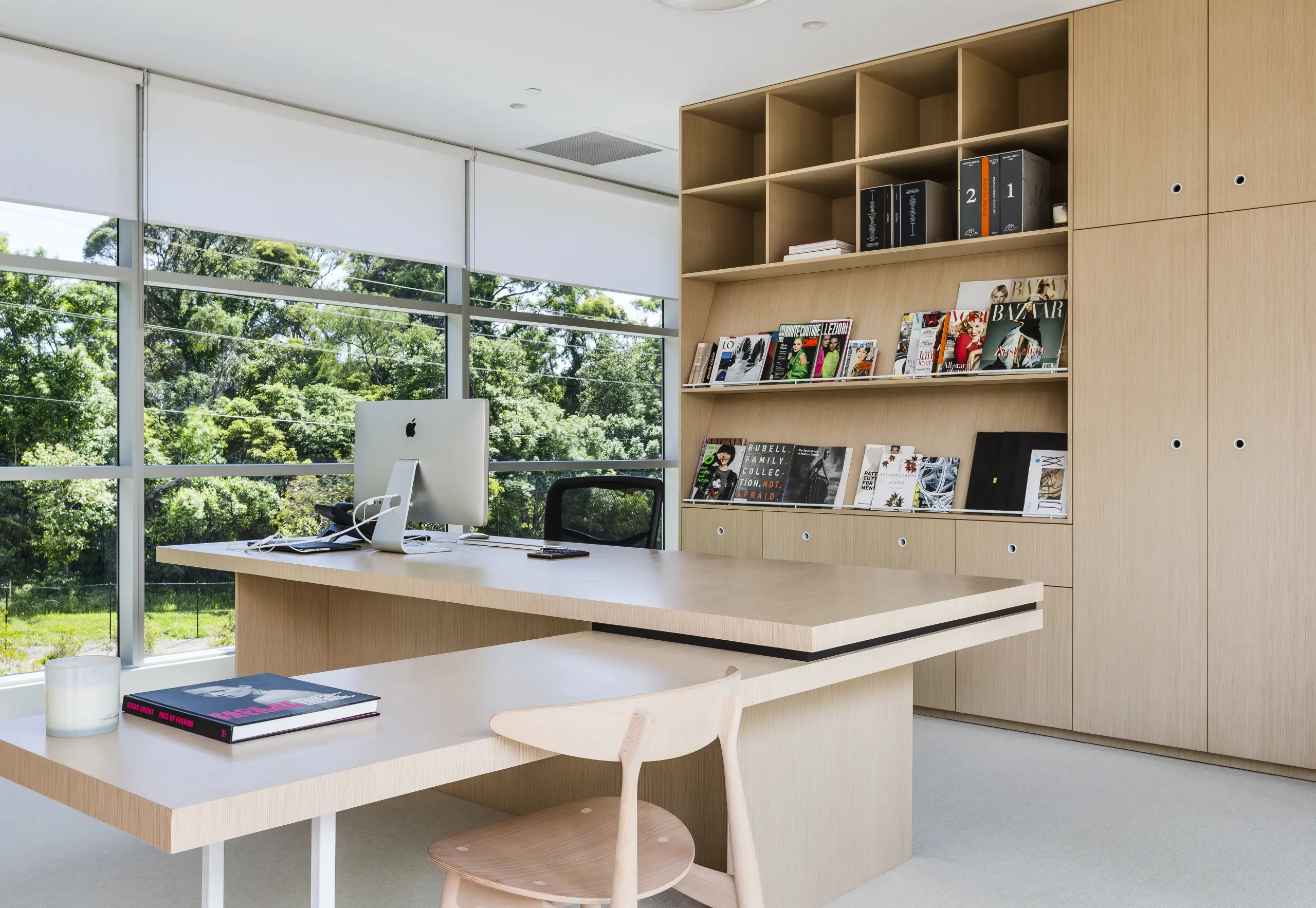 Bassike private office design construct, Warriewood