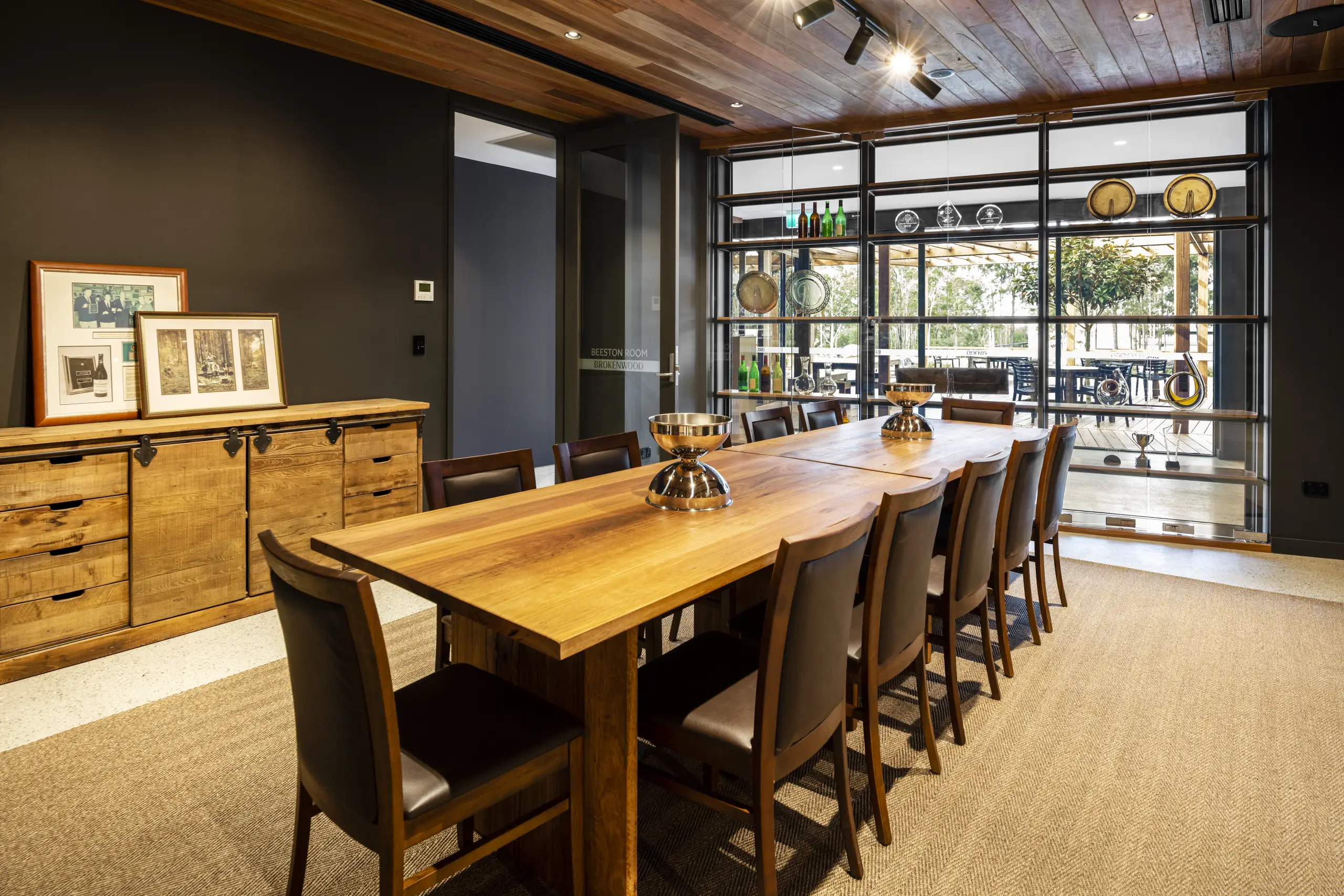 Brokenwood private dining, Pokolbin Hunter Valley