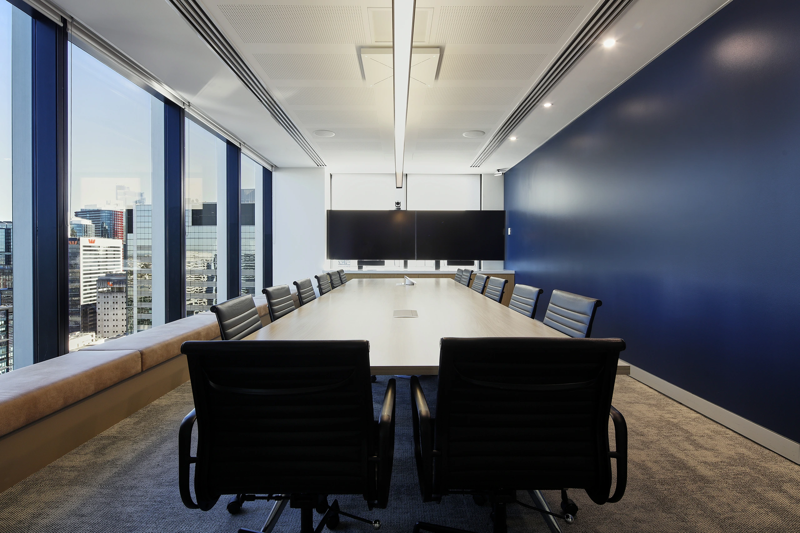 Private Client boardroom city scape, George Street Sydney